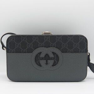 Gucci GG Supreme Monogram Mini New Basket Bag